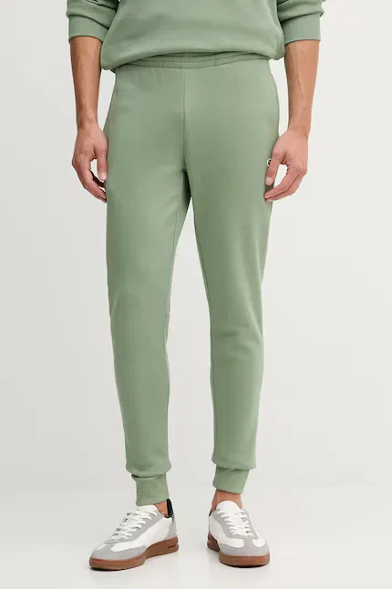Спортивные штаны из мягкого хлопка Lacoste, зеленый