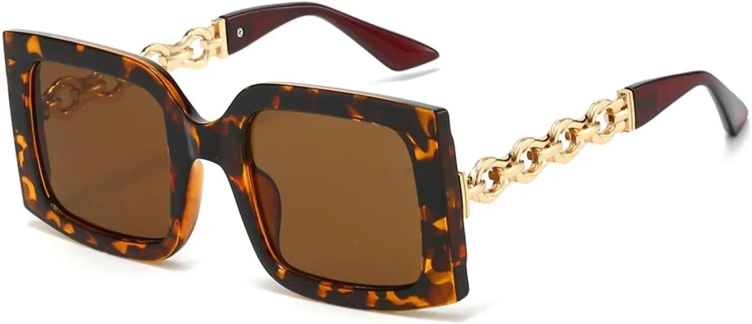 

Солнцезащитные очки с защитой от УФ-излучения UV400 | Градиентная оправа | Для женщин и мужчин | Для занятий спортом на открытом воздухе и вождения DSVIGF, Leopard