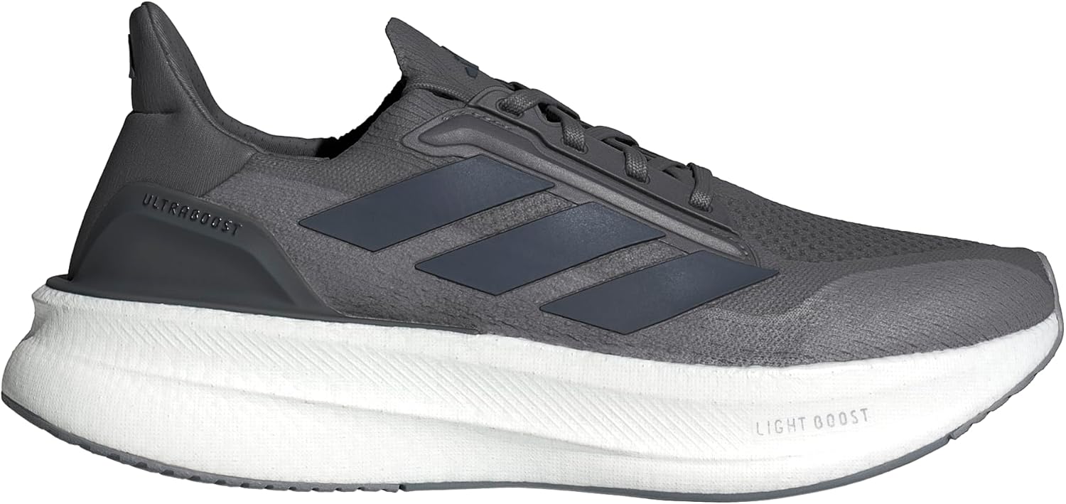 Мужские кроссовки Adidas Ultraboost 5X для бега, серый — фото 2