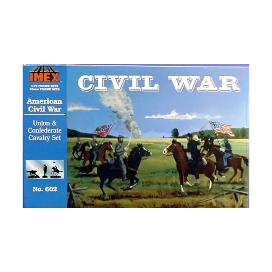 

Кавалерийский комплект Союза и Конфедерации, American Civil War Miniatures (1:72) (Imex Model Company)