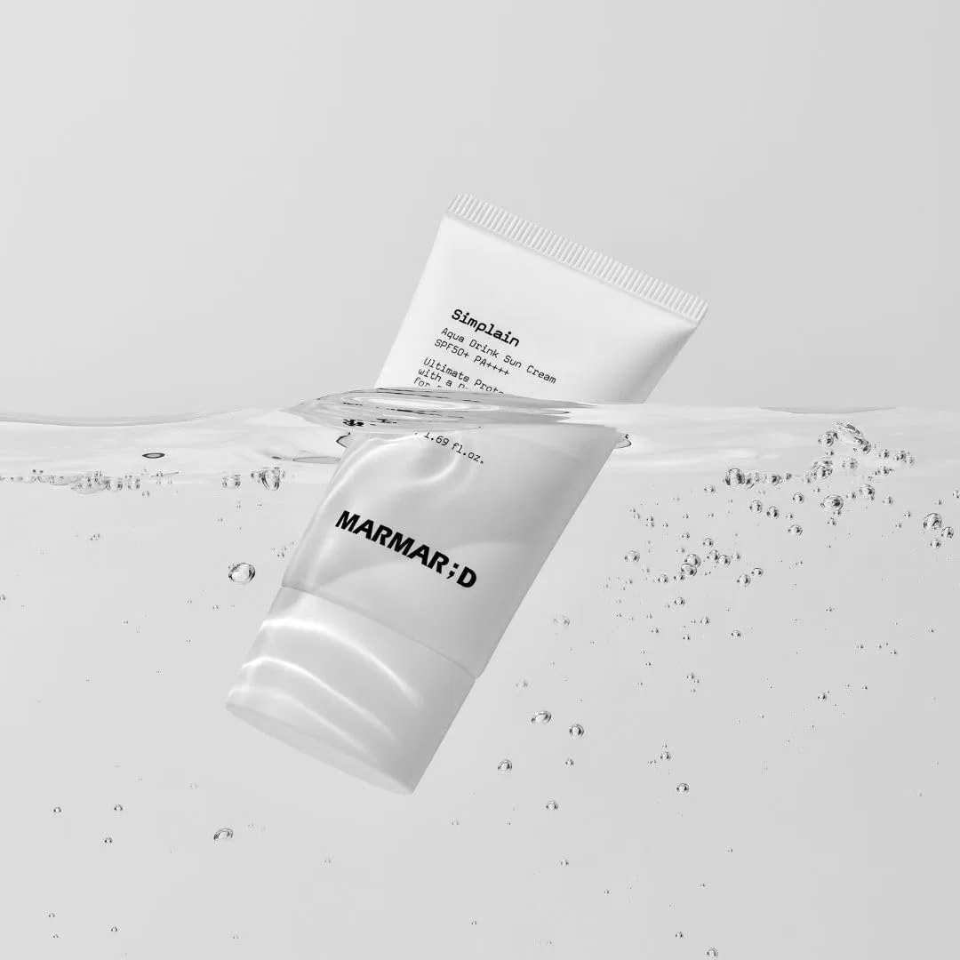 Солнцезащитный крем Marmardi Aqua Drink Sun Cream SPF50+ 50мл Marmar;D — фото 3
