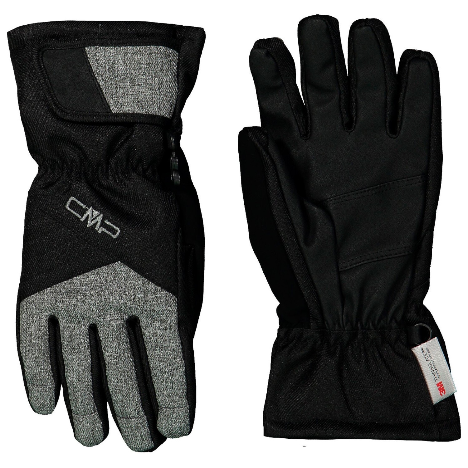 

Перчатки Cmp Twill Ski Gloves Fleece Lining, цвет Nero