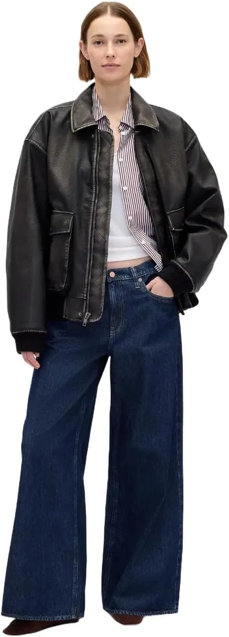 Джинсы женские GAP, темная стирка