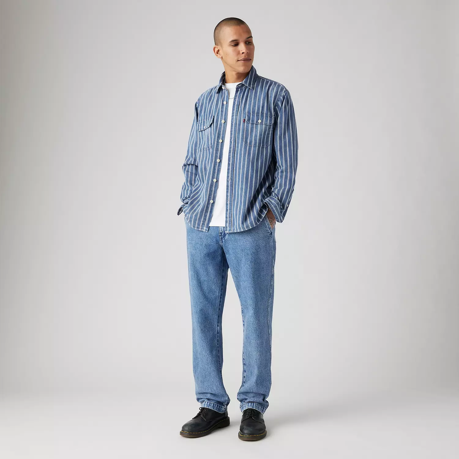 

Аутентичные мужские брюки прямого кроя Levi's xx Chino, цвет Quarter Past Mid-Wash - Medium Wash