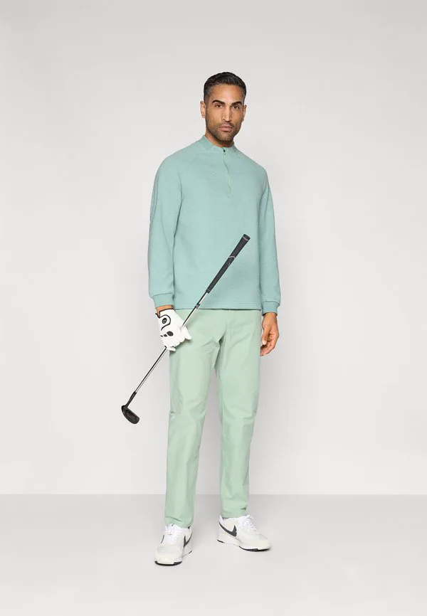 Флисовый джемпер par с молнией на половину длины Nike Golf, White/Steam/Black — фото 2