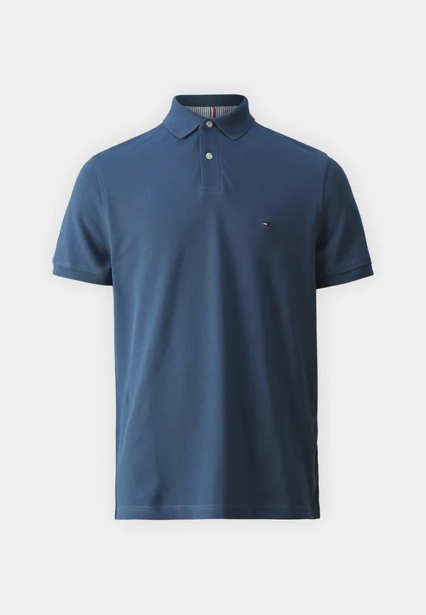 Рубашка-Поло из пике стандартного кроя 1985 года Tommy Hilfiger, Aegean Sea — фото 4