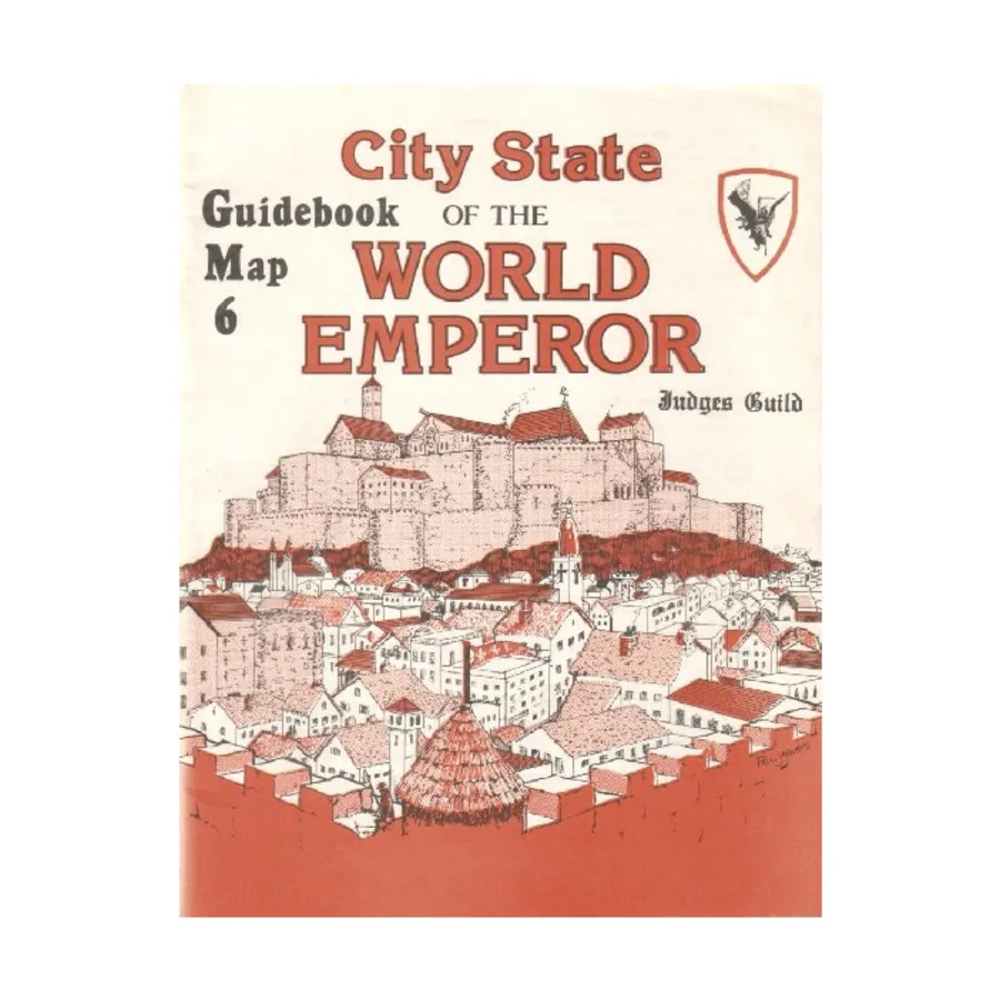 

City State of the World Emperor - Map Book (3rd Printing), Dungeons & Dragons Fantasy Modules (A - C) (Judges Guild), мягкая обложка