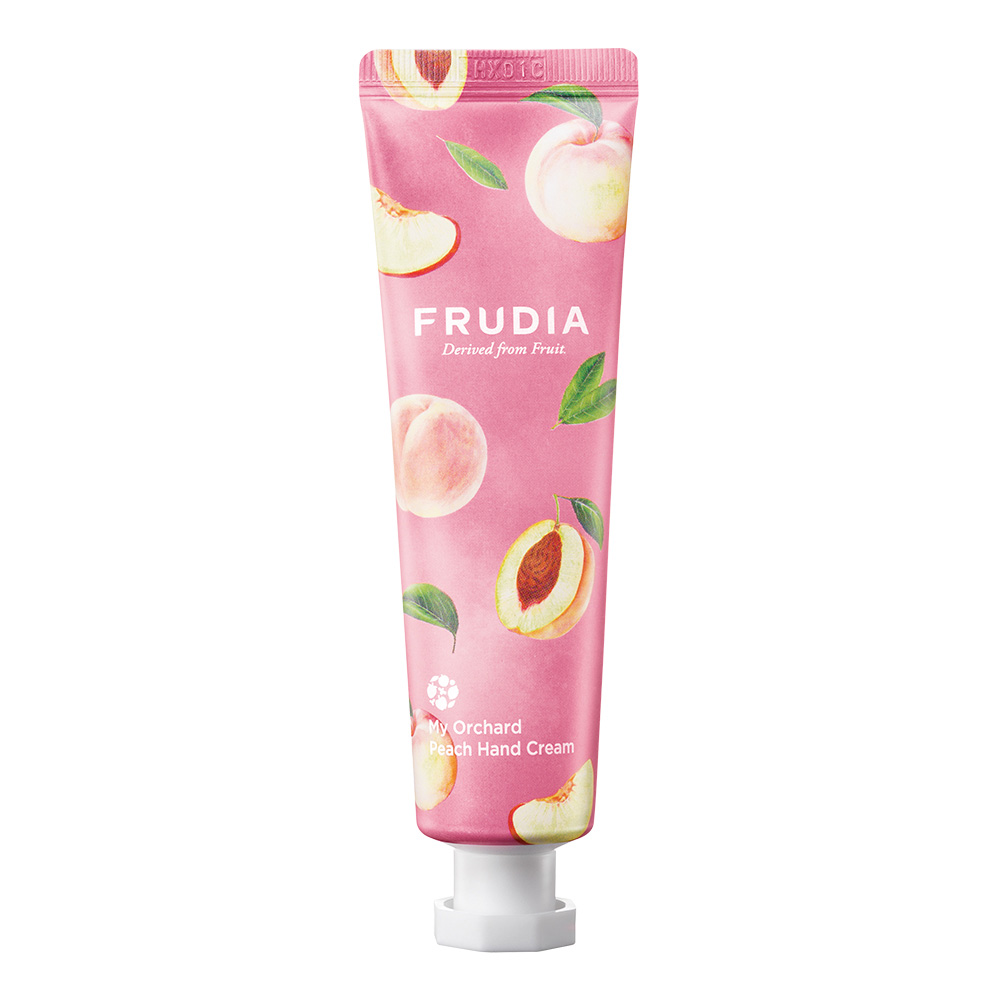 

Крем для рук с экстрактом персика my orchard peach hand cream Frudia, вес 30 гр.
