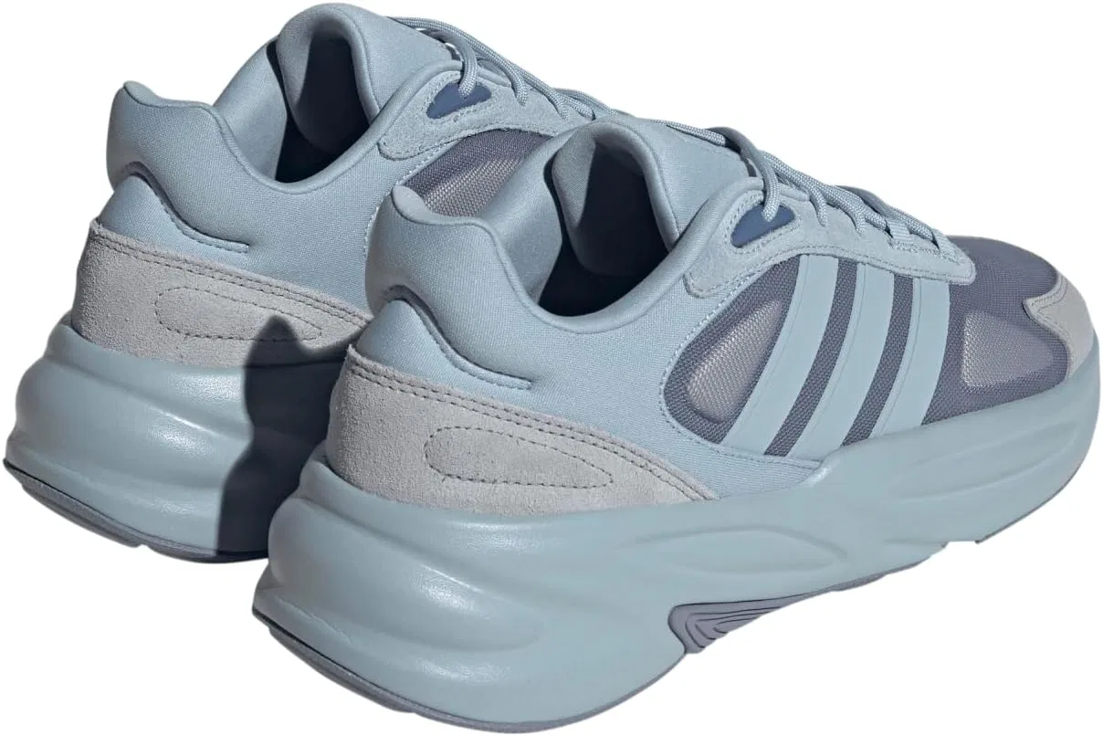 Мужские кроссовки Adidas Ozelle Cloudfoam, Silver Violet Wonder Blue Crew Blue — фото 3
