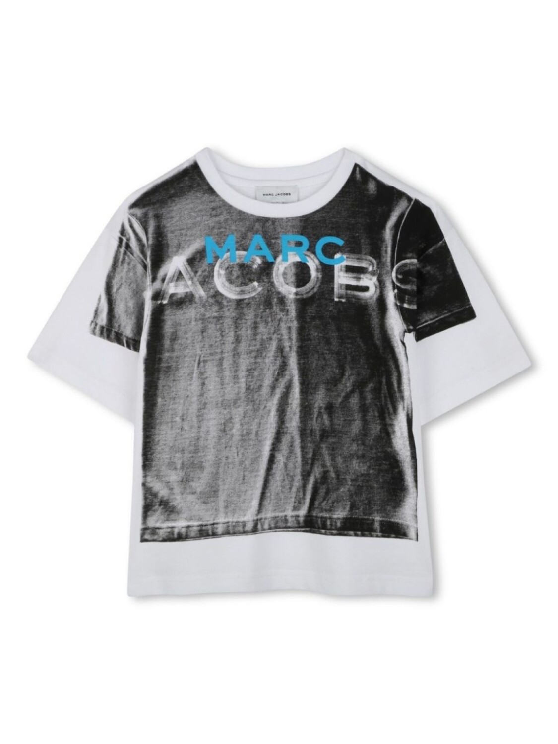 

Marc Jacobs Kids футболка с графичным принтом, белый