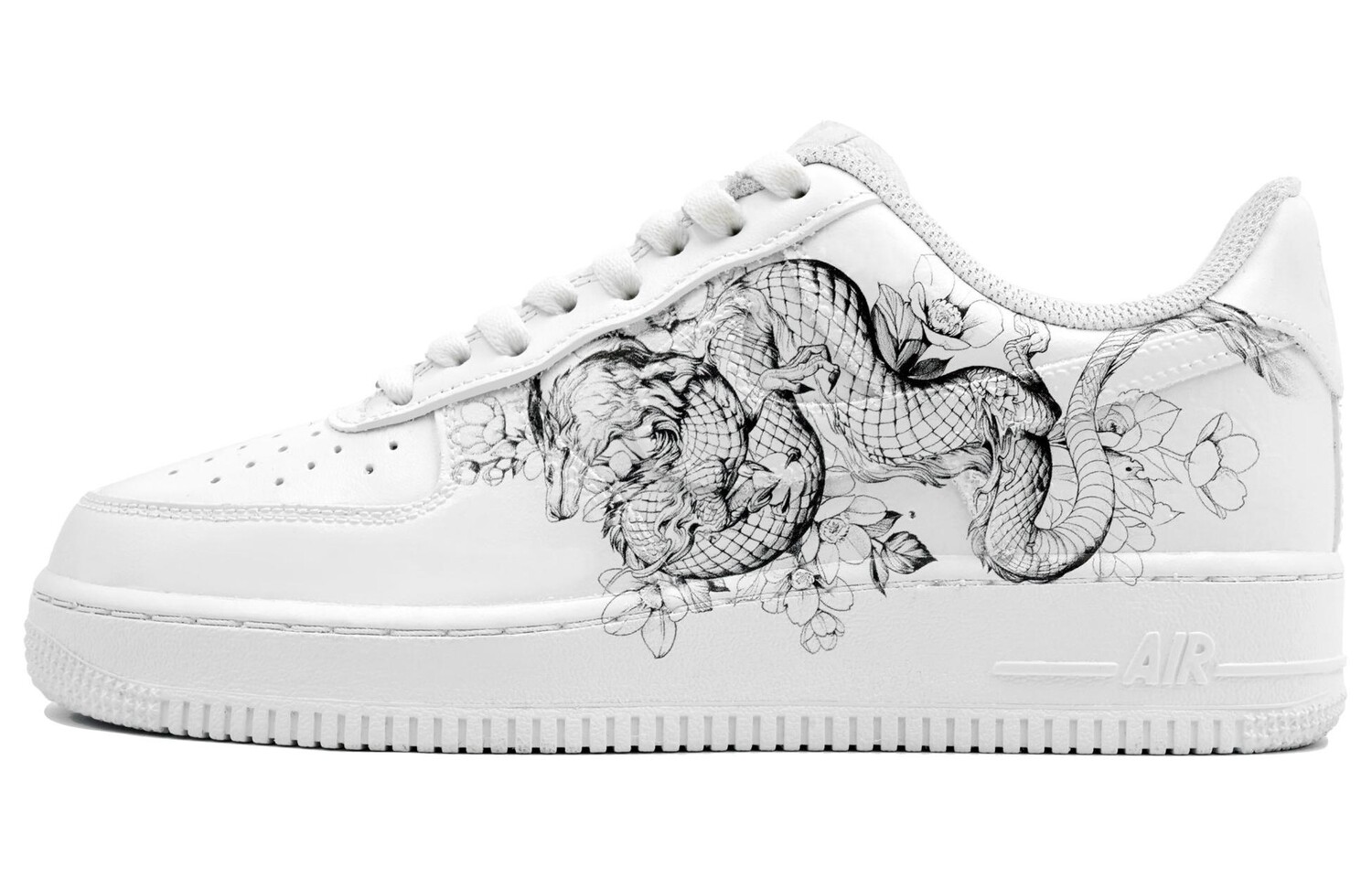 

Мужские кроссовки для скейтбординга Nike Air Force 1, White