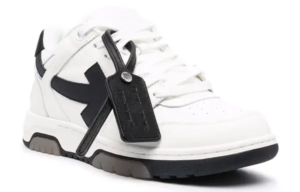 Кроссовки out of office low-top sneakers 'white black' Off-White, белый — фото 2
