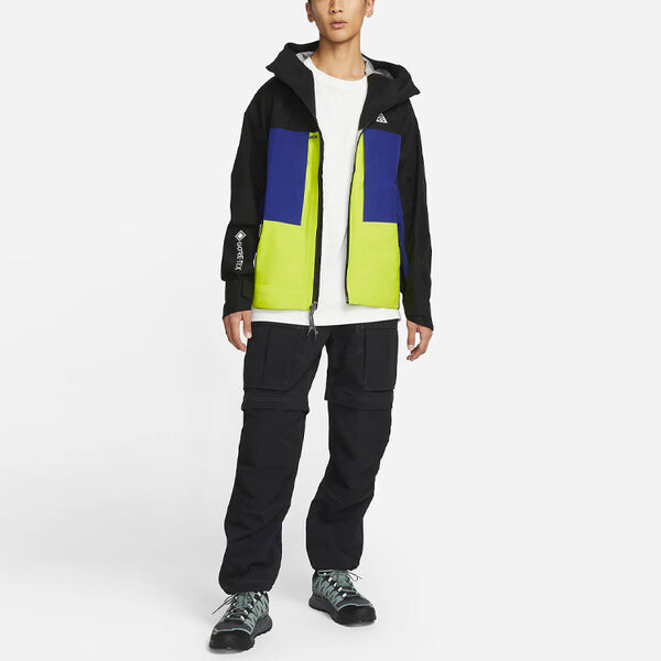 Куртка Nike ACG Loose Zipper hooded Long Sleeves Jacket Blue, синий — фото 3