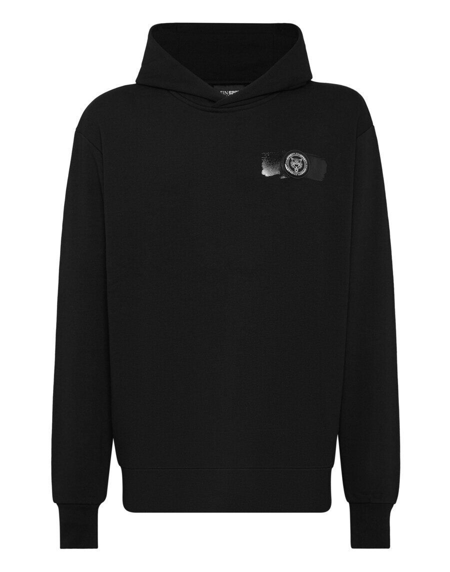

Толстовка с капюшоном Plein Sport Sweatshirt, черный