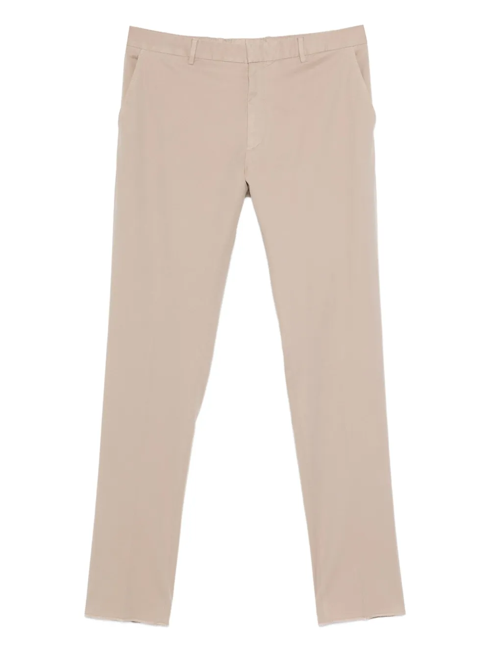 

Зауженные брюки Zegna, нейтральный