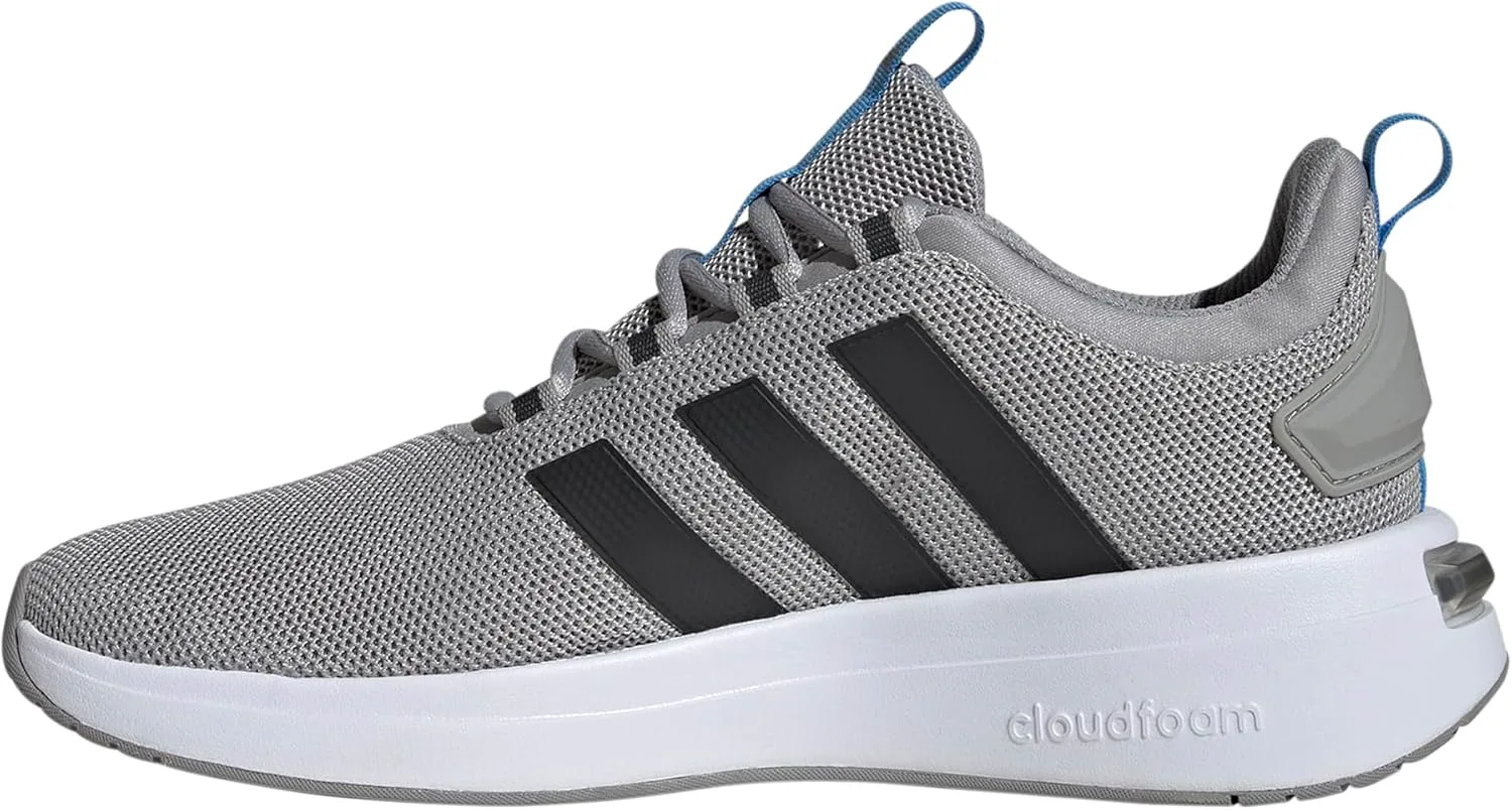 Мужские кроссовки Adidas Racer Tr23, серый/синий — фото 4