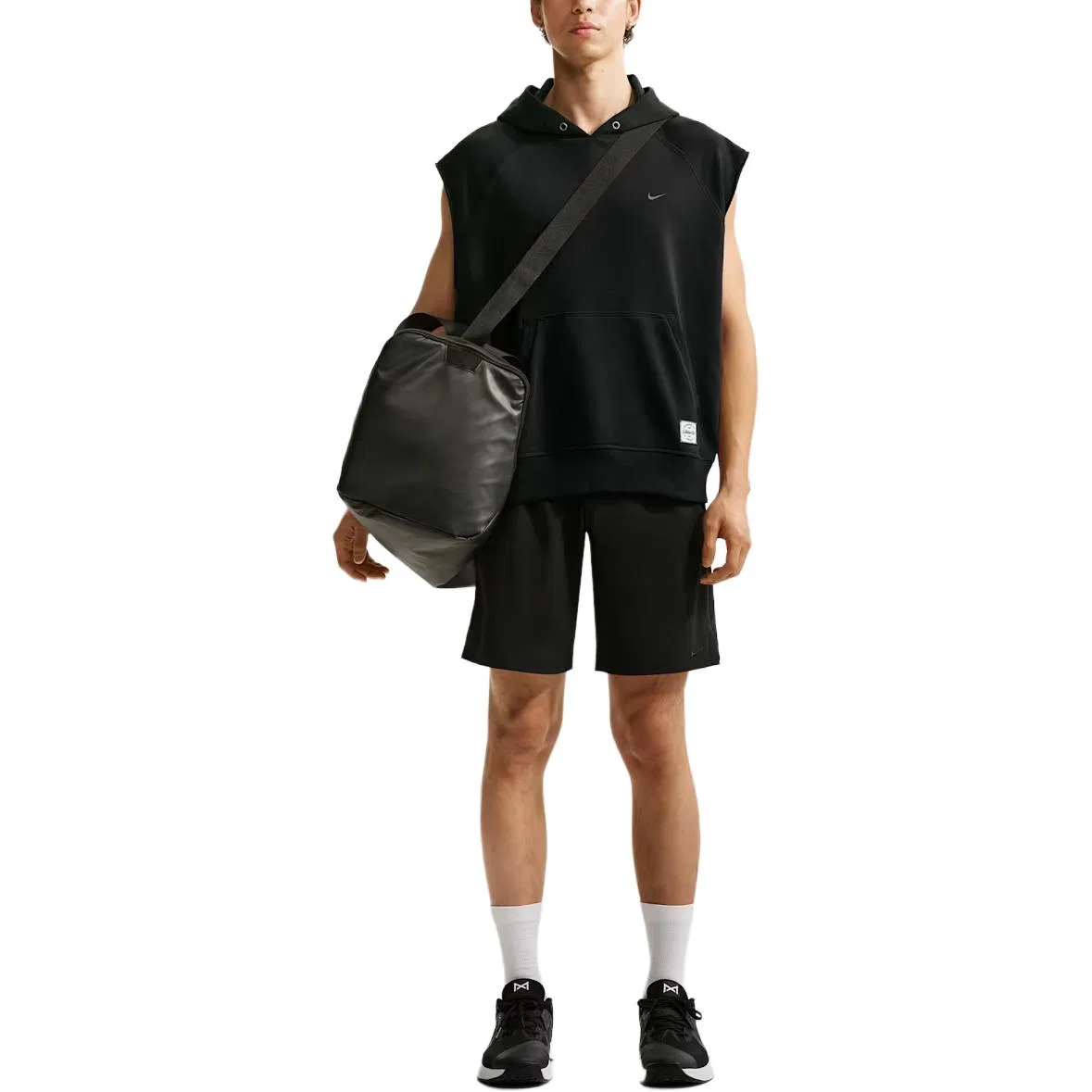 Футболка быстросохнущая Nike Black/Black — фото 3