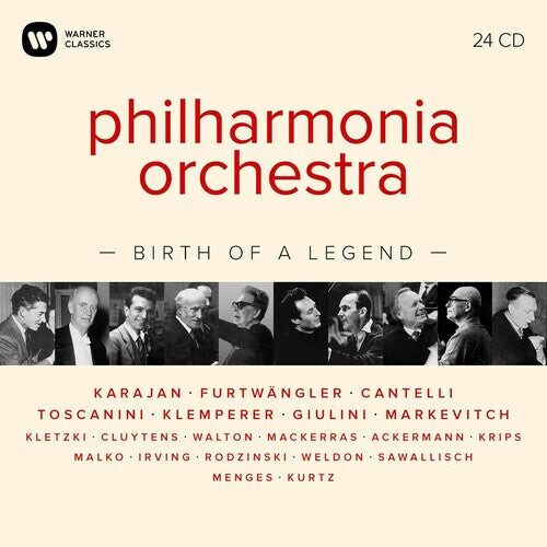 

CD диск Philharmonia Orchestra: Philharmonia Orchestra: Birth of a Legend 24CD