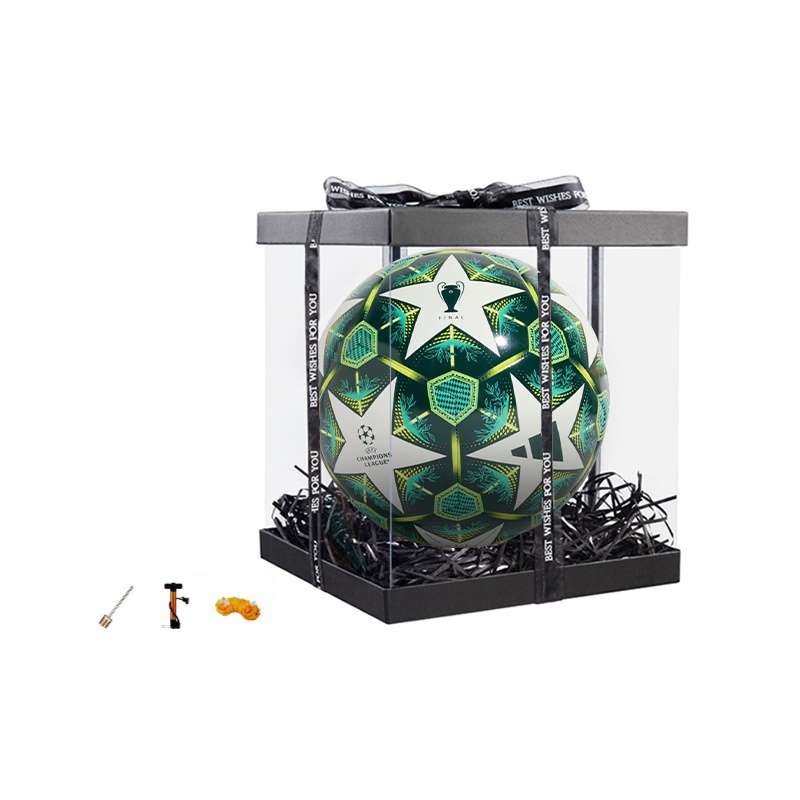 

Adidas Размер 5 мяч Soccer TPU машинной строчки футбольный мяч Unisex Neon Green