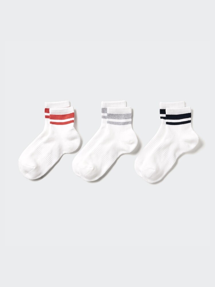 

Носки 3 пары с ворсом Uniqlo, белый