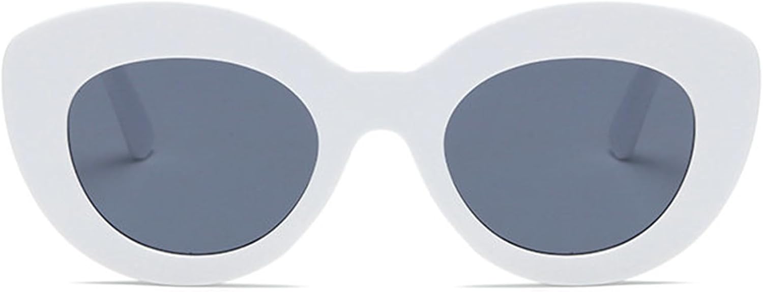 

Солнцезащитные очки "кошачий глаз" большого размера для женщин, милая овальная толстая оправа, круглые солнцезащитные очки в стиле ретро, ​​панк, защита от ультрафиолета UV400 helena, C5