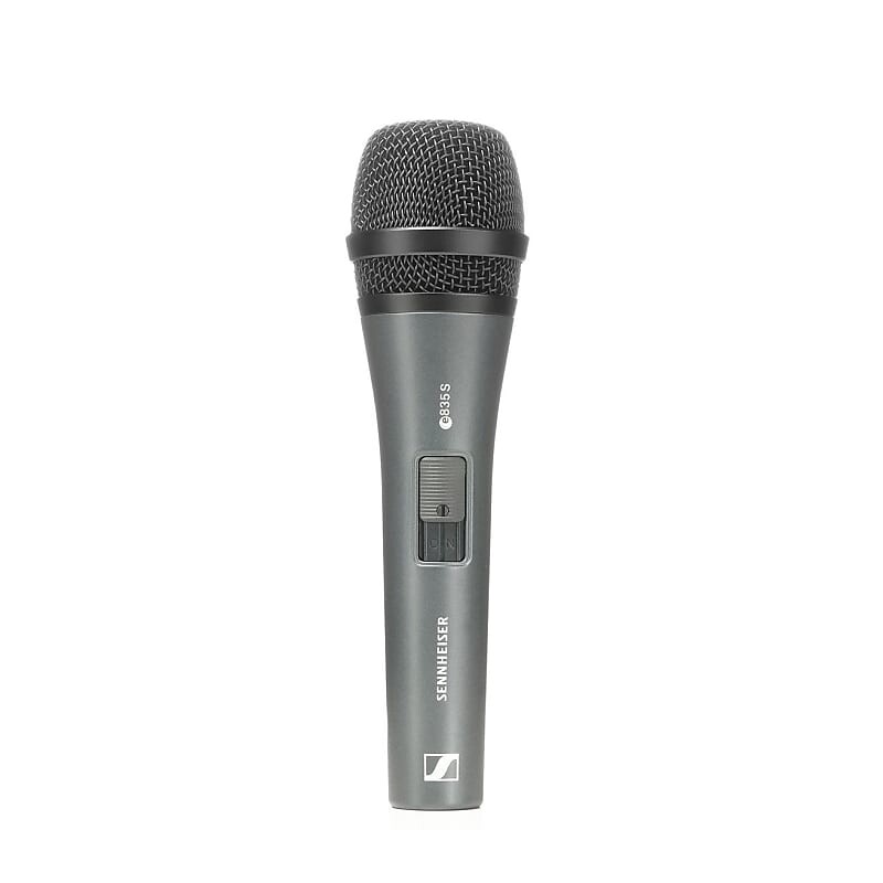 

Кардиоидный динамический вокальный микрофон Sennheiser e835 S Dynamic Handheld Cardioid Microphone with On / Off Switch