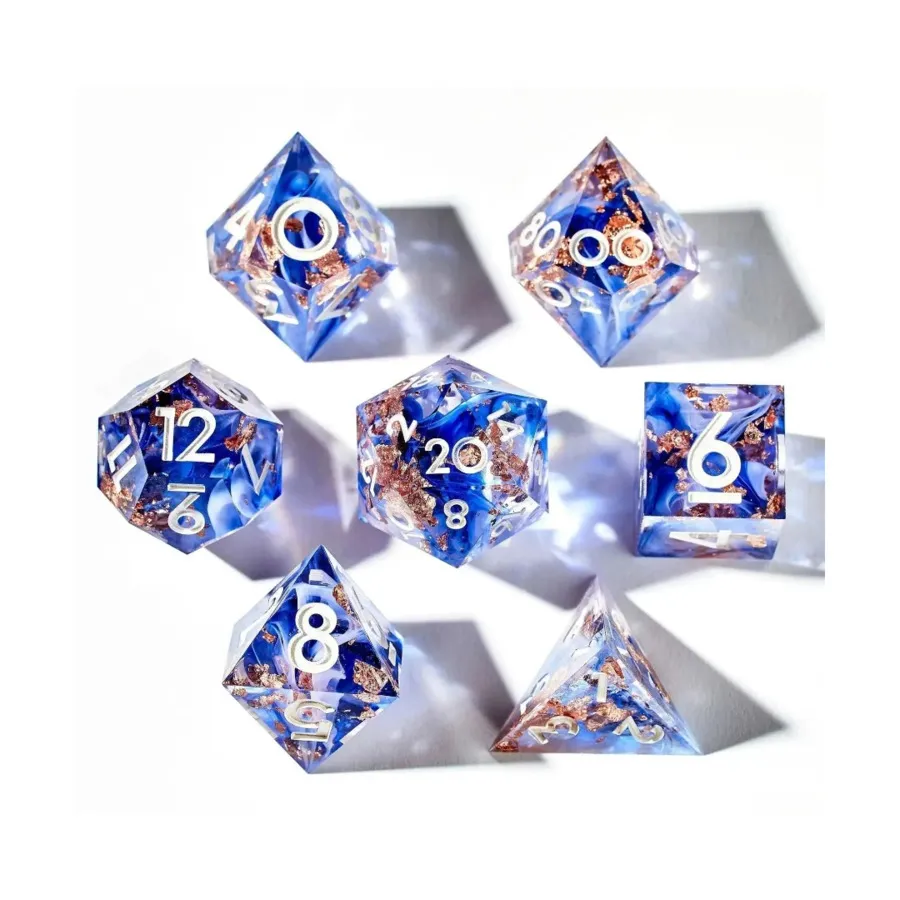

Полисет - Вечер (7), Resin Polyhedral Sets (Dispel Dice)
