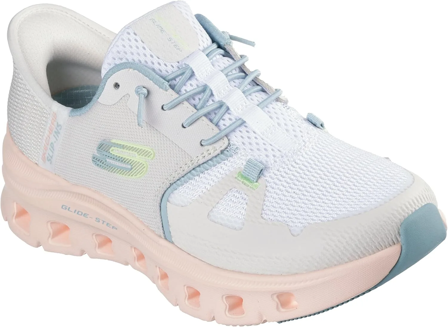 Мужские кроссовки Skechers Glide-Step Pro без шнурков, мультиколор — фото 4