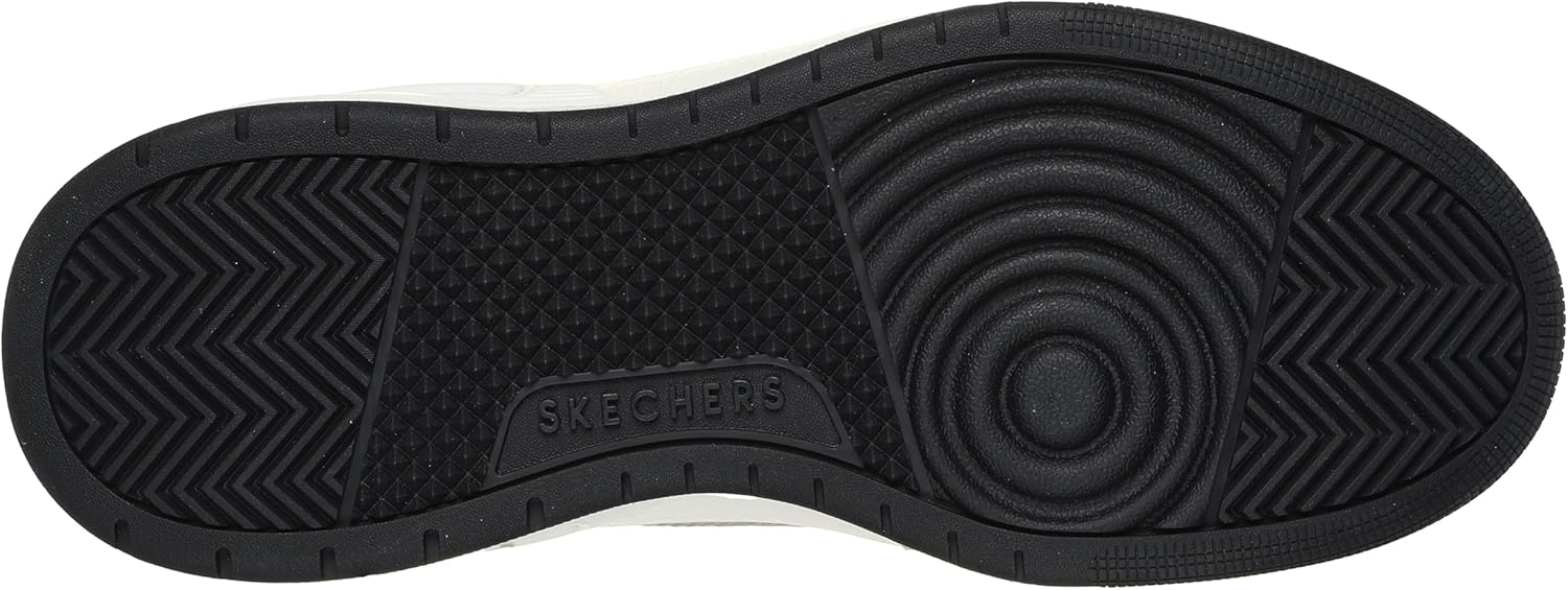 Кроссовки Skechers Mens Uno Court - Low Post Match, белый/синий/серый — фото 4