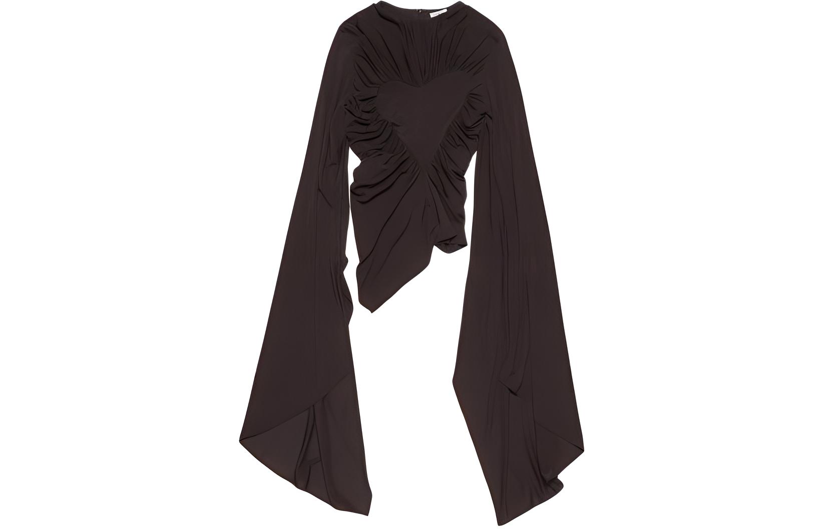 

Acne Studios Футболка SS24 женская каштаново-коричневая, Коричневый, Acne Studios Футболка SS24 женская каштаново-коричневая