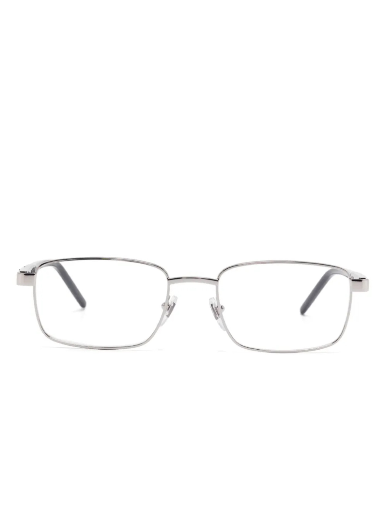 

Очки в прямоугольной оправе Gucci Eyewear, серебряный