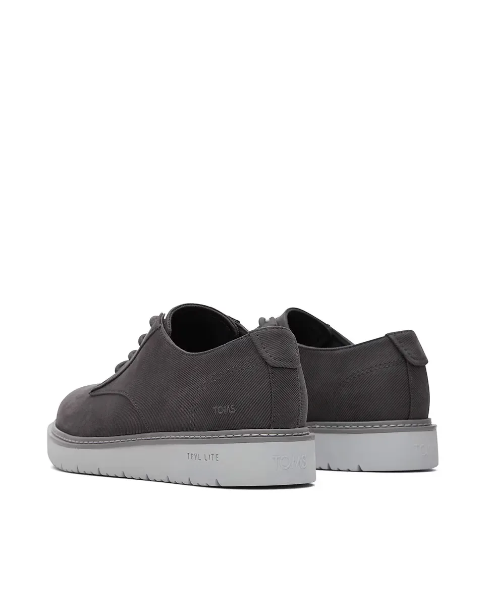 Мужские туфли Navi Trvl Lite Oxford из канвы Toms, темно-серый — фото 2