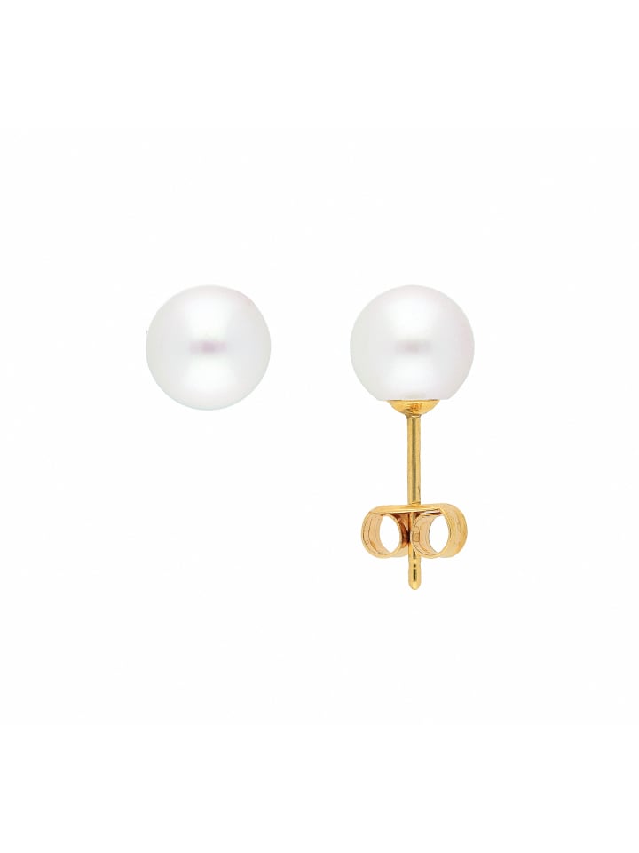 

Adeliás Женские золотые серьги-гвоздики 333 с пресноводным культивированным жемчугом Ø 7 мм в золотом исполнении