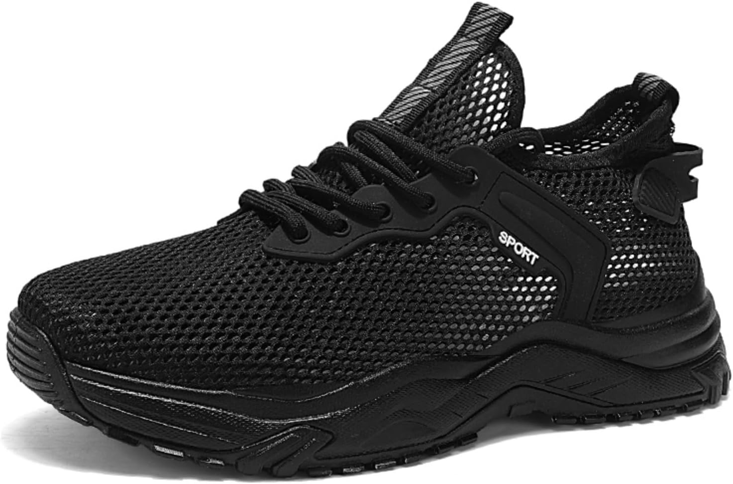 

Мужские легкие кроссовки из сетки, дышащие повседневные спортивные туфли- идеально подходят для пробежек на улице, занятий в спортзале и ежедневных поездок Aokisx