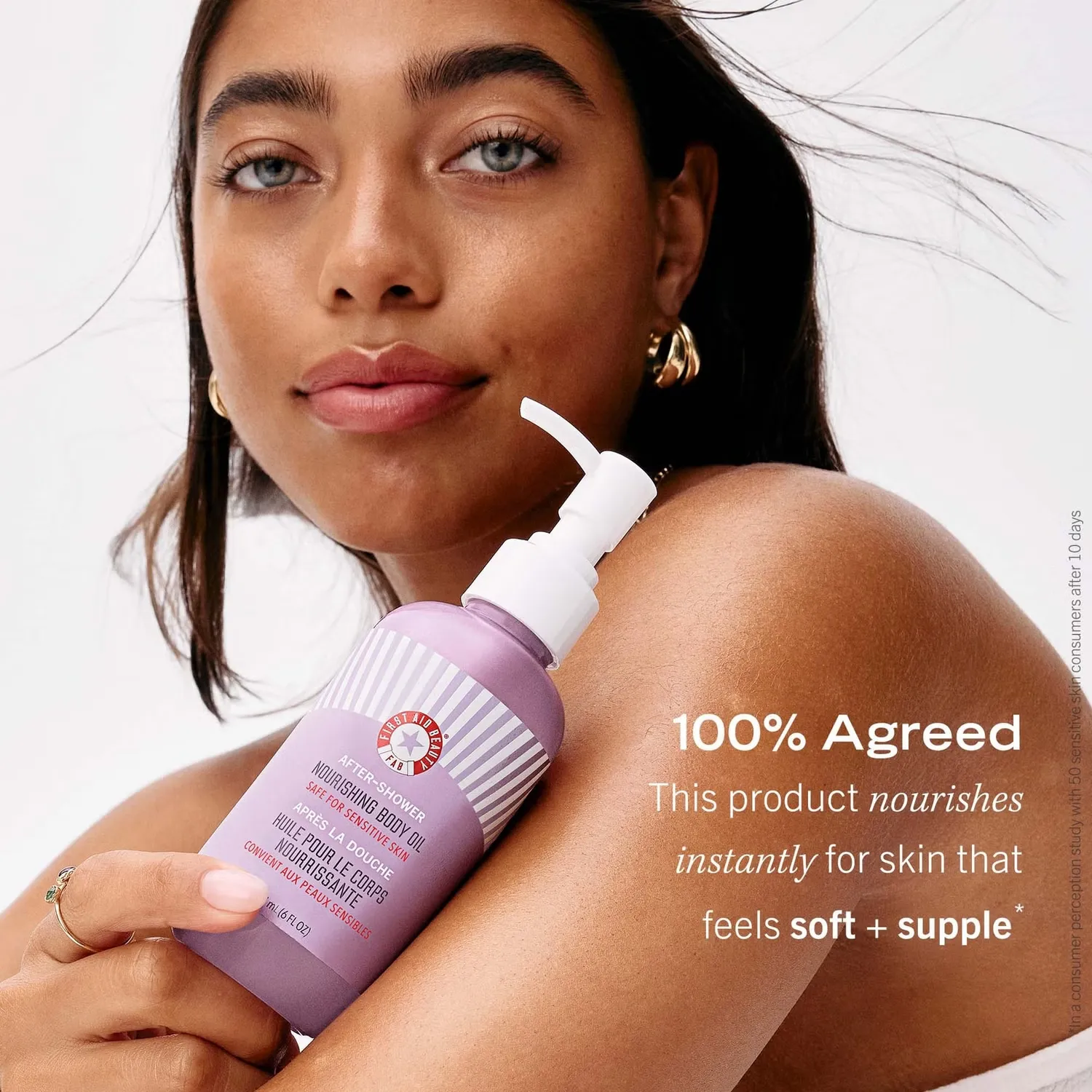 Питательное масло для тела после душа 177 мл First Aid Beauty — фото 3