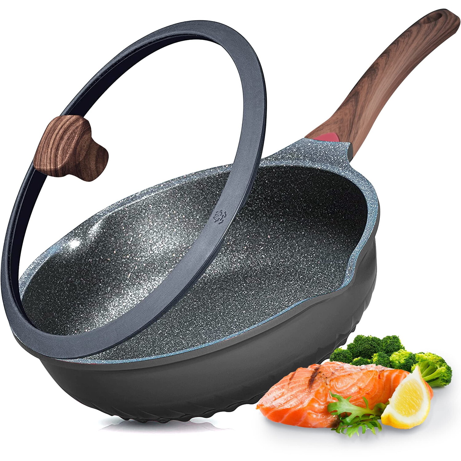 

Сковорода глубокая с крышкой Vinchef