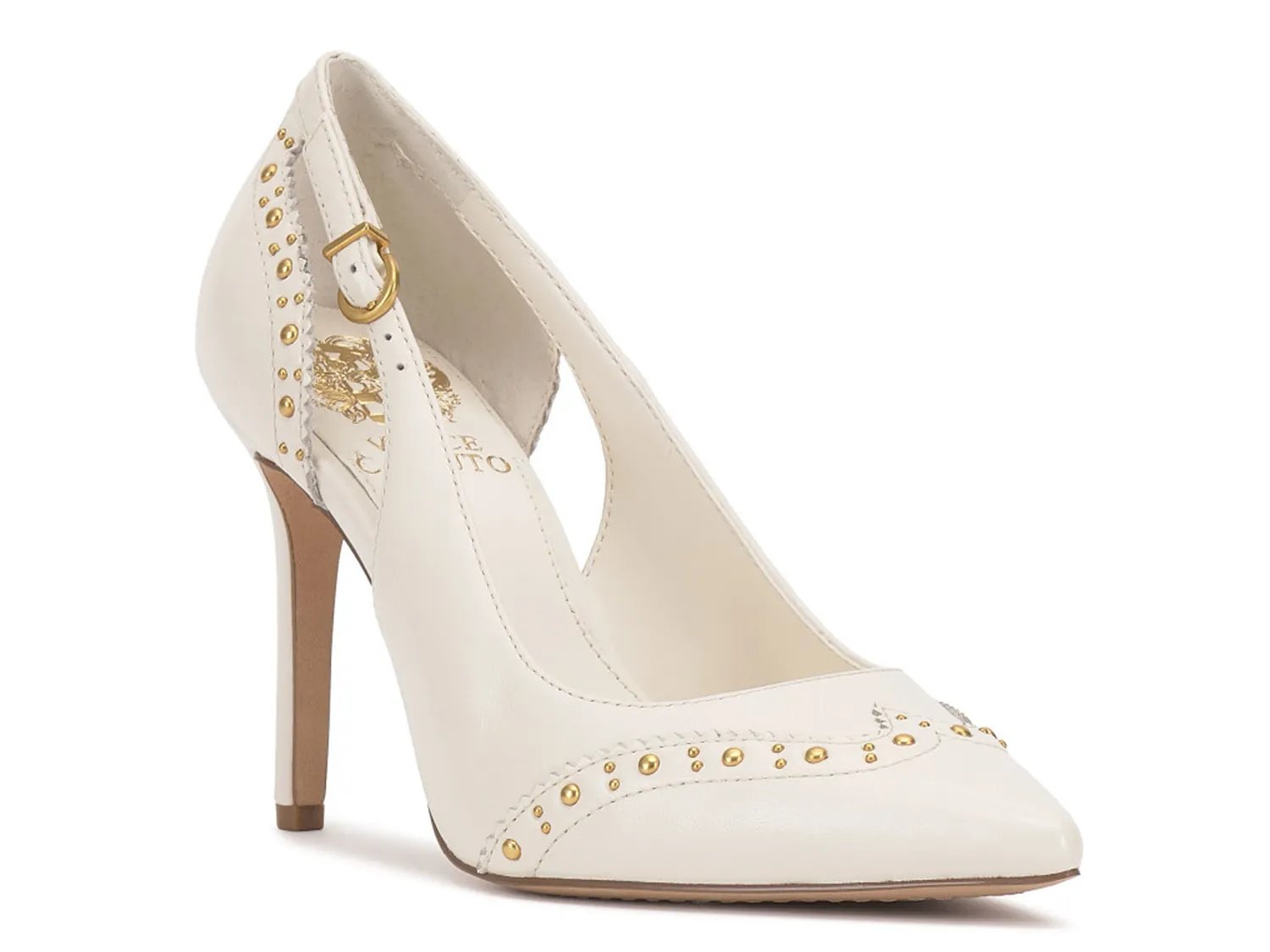 Туфли Vince Camuto Hally Pump, Cream Leather