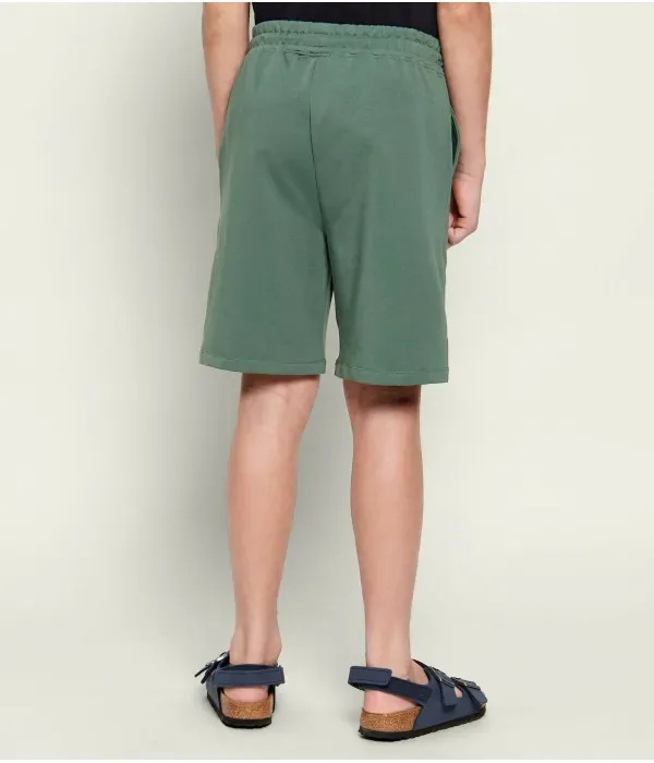 Шорты regular fit Aeronautica Militare, зеленый — фото 3