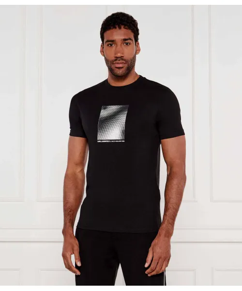 

Футболка Regular fit Karl Lagerfeld, черный
