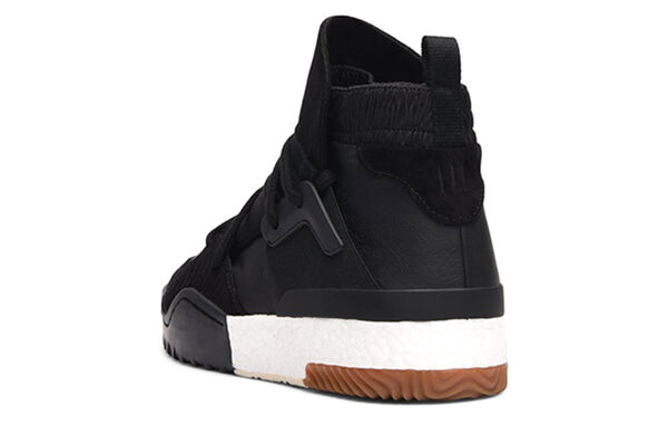 Кроссовки alexander wang x aw bball Adidas, черный — фото 3