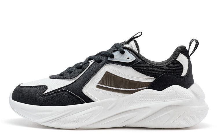 

Кроссовки XTEP Lifestyle Shoes Women's Low-top Black/White, черный/белый