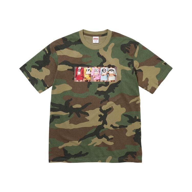 

Футболка Supreme Girls Tee, Woodland Camo