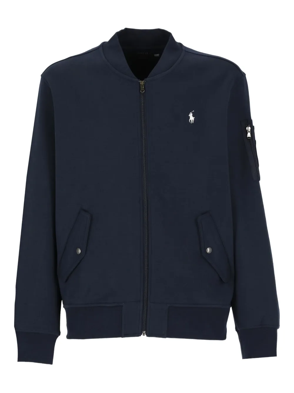 

Толстовка на молнии с карманами POLO RALPH LAUREN, синий
