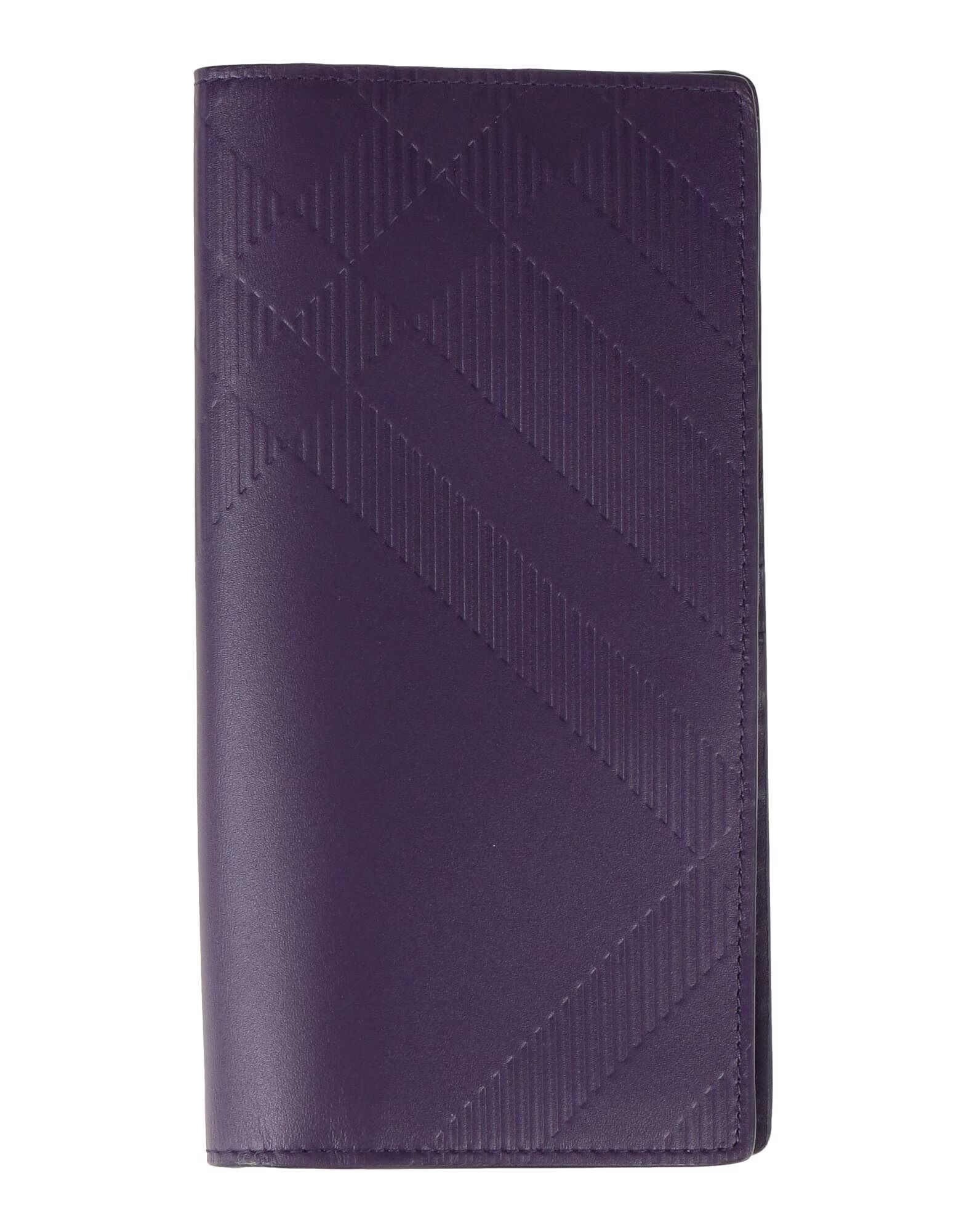 

Картхолдер Burberry, фиолетовый