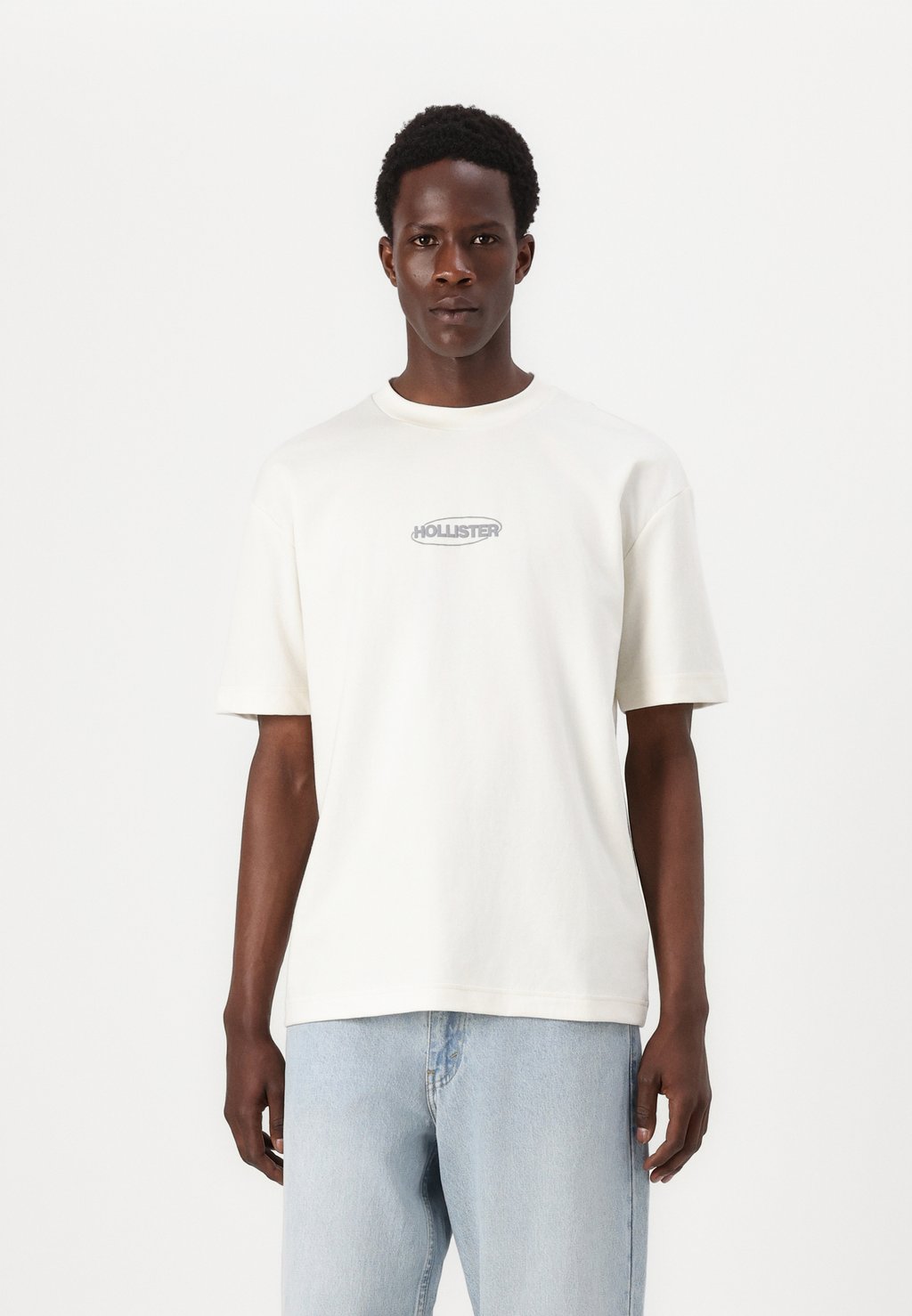 

Футболка с принтом BOXY COOLING LOGO Hollister Co., белый