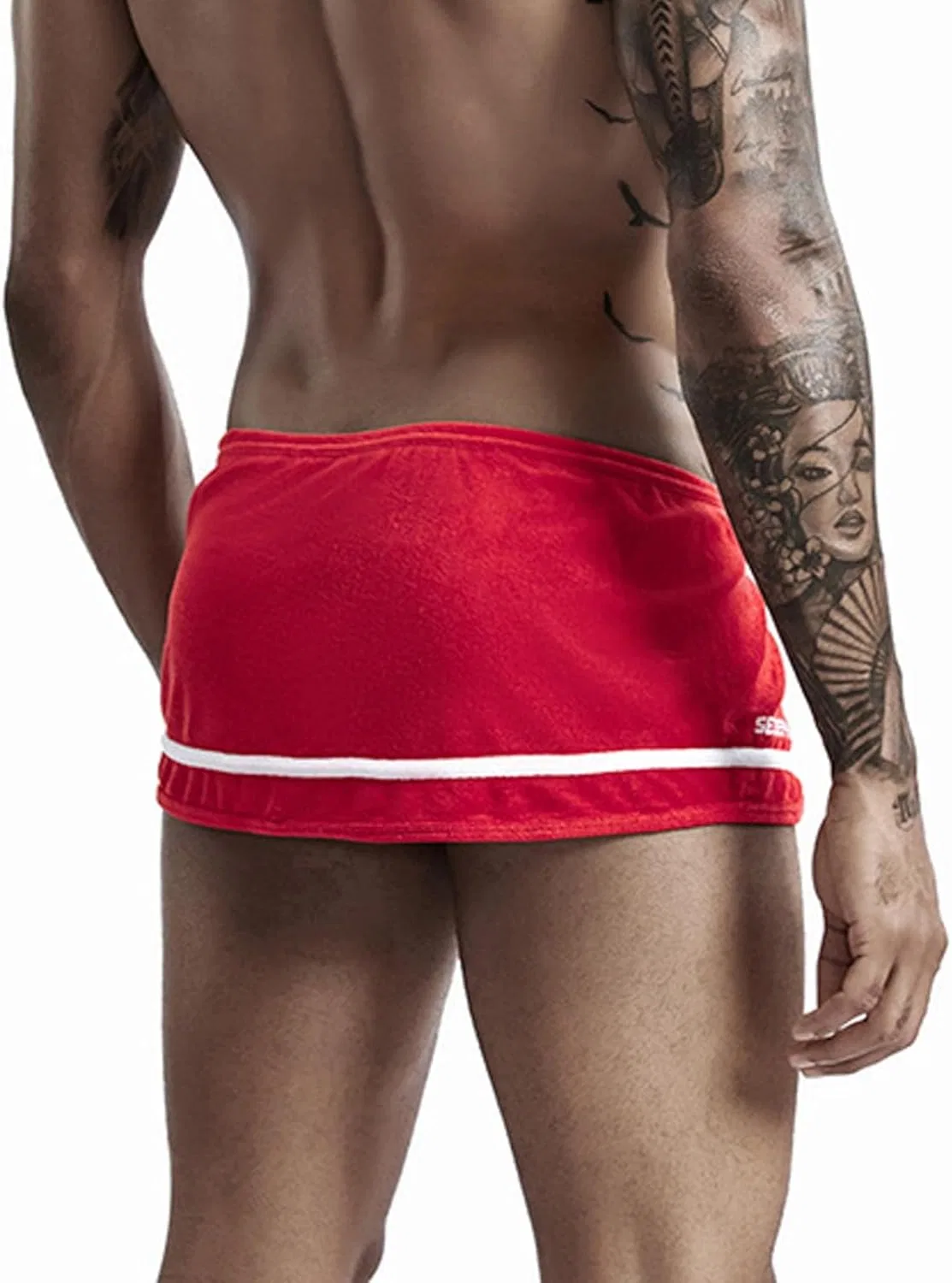 Боксеры свободные Athletic Underwear, красный — фото 4