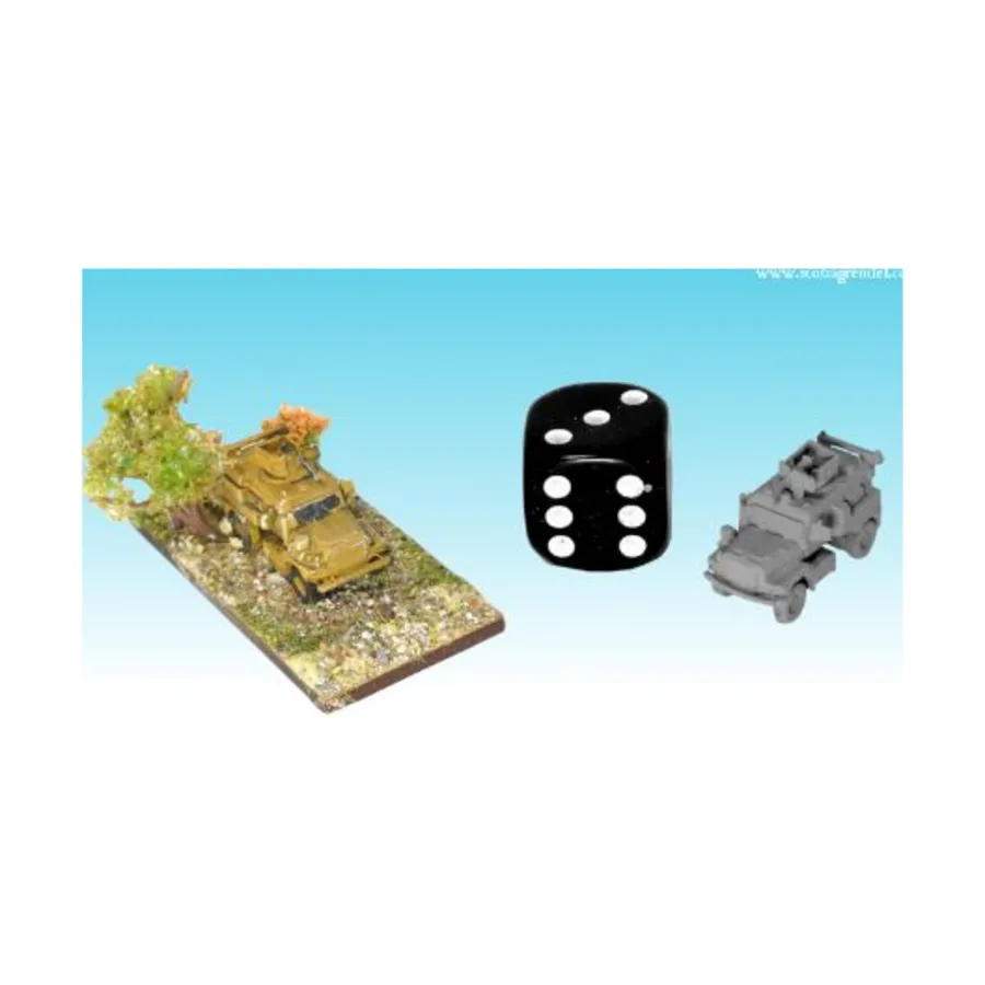 

Cougar 4x4 MRAP Ранний вариант, Scotia Micro Models - Modern Military - United States Forces (1:300)