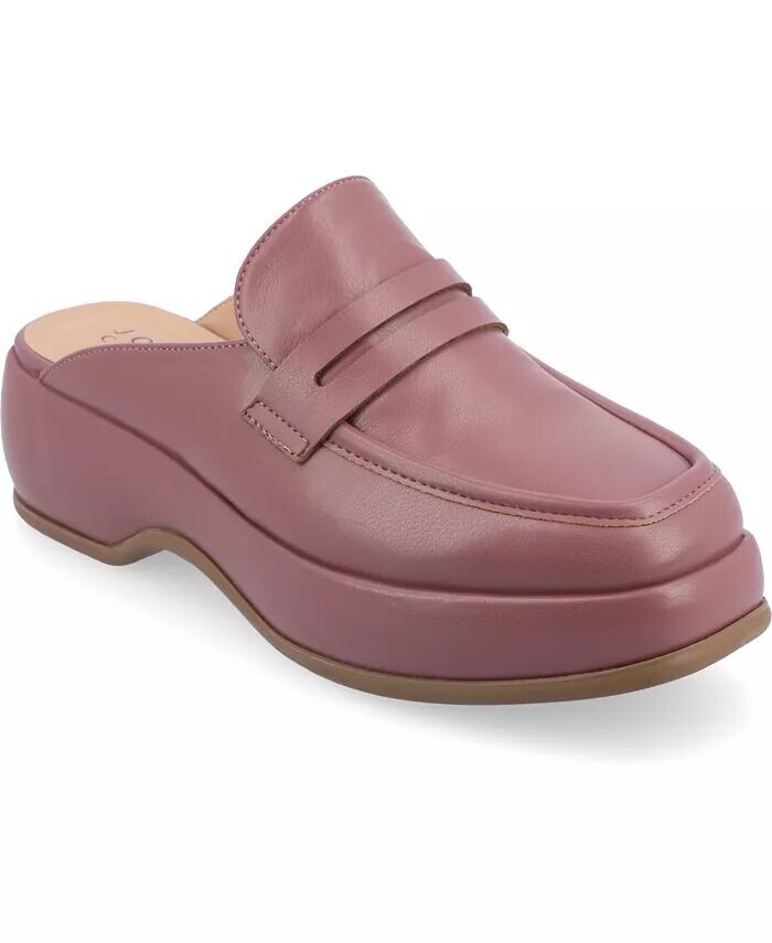 Женские мюли-лоферы Antonina Platform Journee Collection, фиолетовый