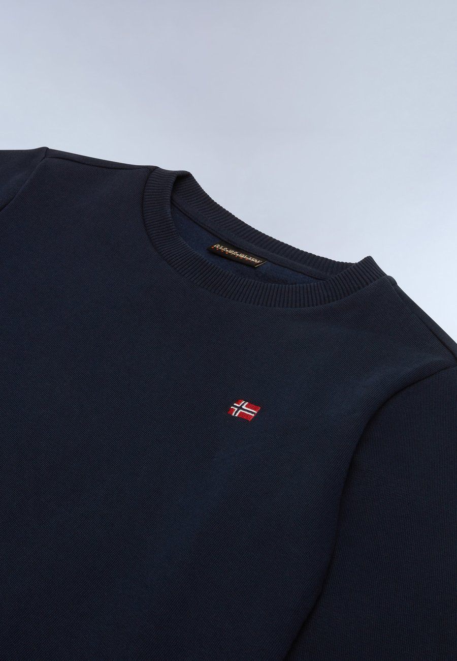 Толстовка Napapijri BALIS UNISEX, Blu Marine/Dark Blue — фото 4
