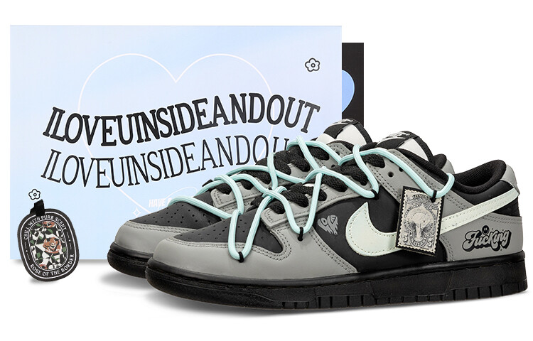 

Женские кроссовки для скейтбординга Nike Dunk Low, Dark Gray